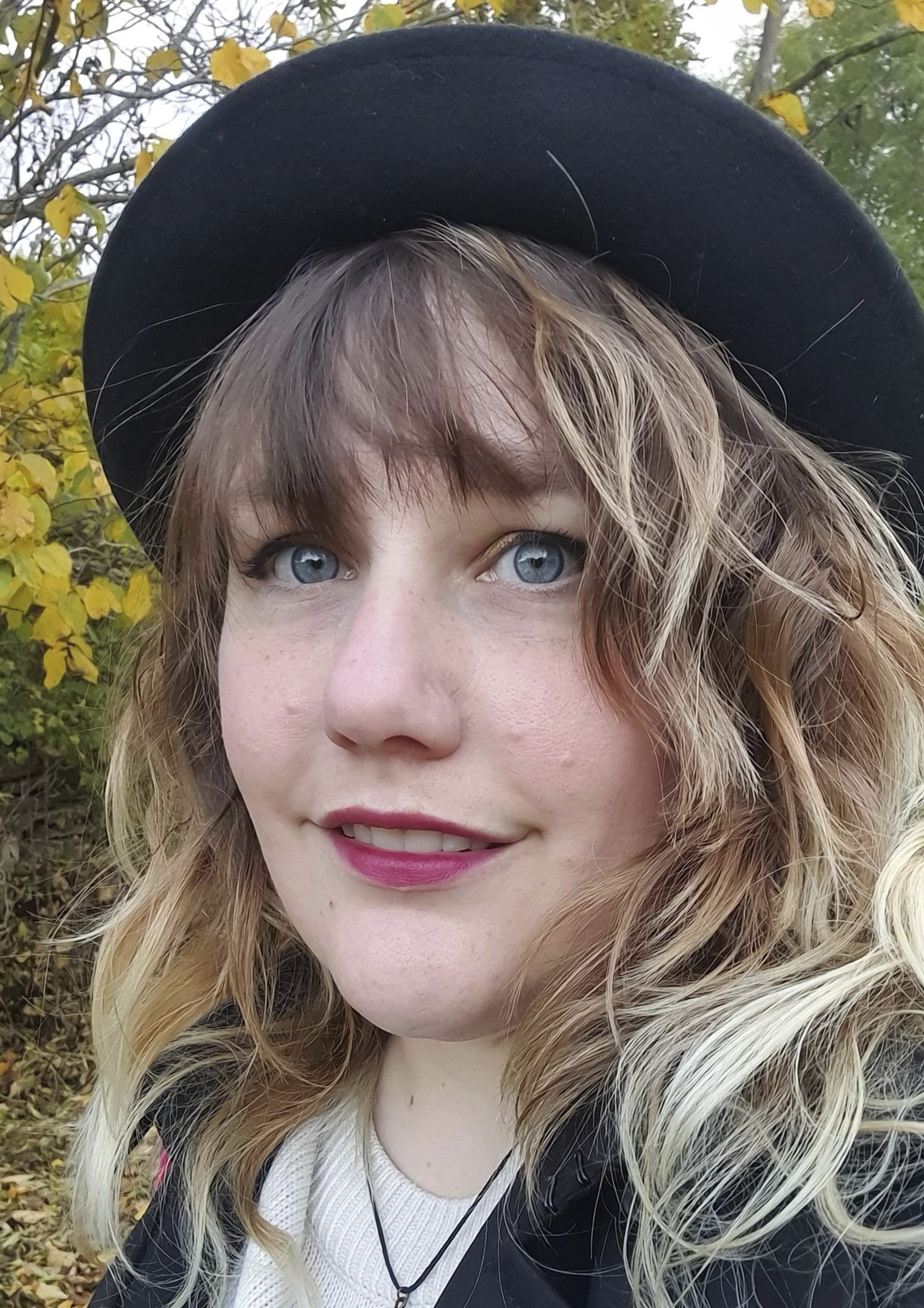 Självporträtt Nelly Vinterhamn