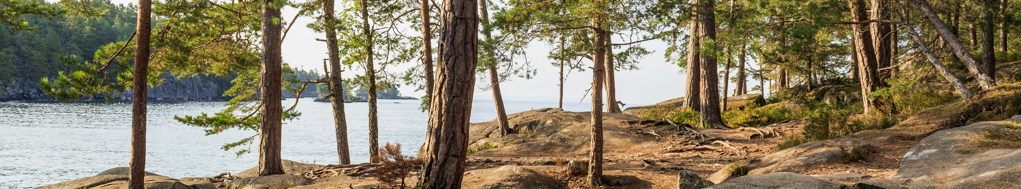 Badplats vid Djäknesundet