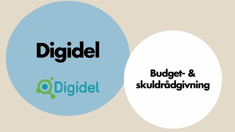 Två cirklar som har olika logotyper på sig.