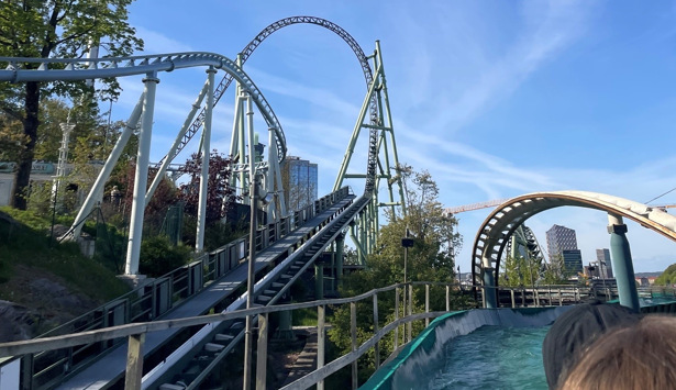 Utsikt från Flumride på Liseberg