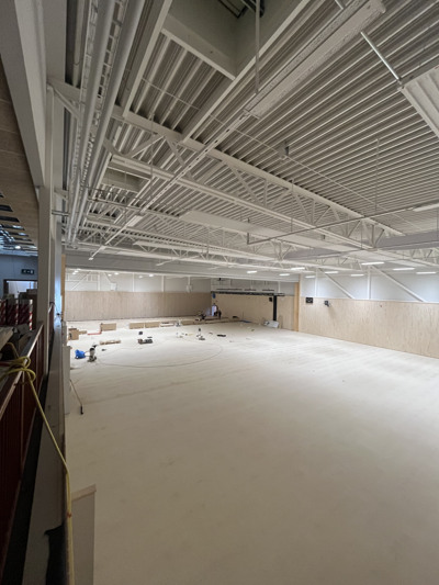 Golvl&auml;ggning Hall B