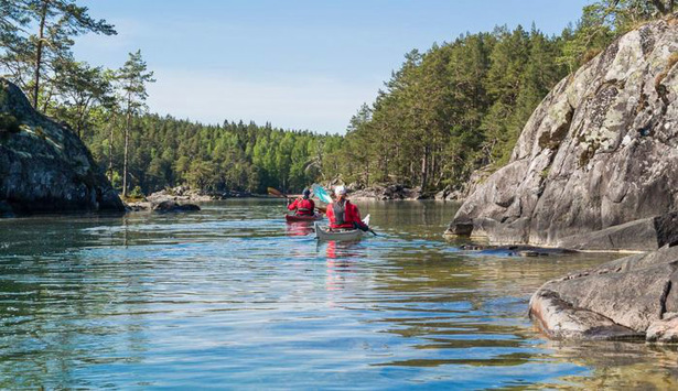 Paddling i Vätterns skärgård