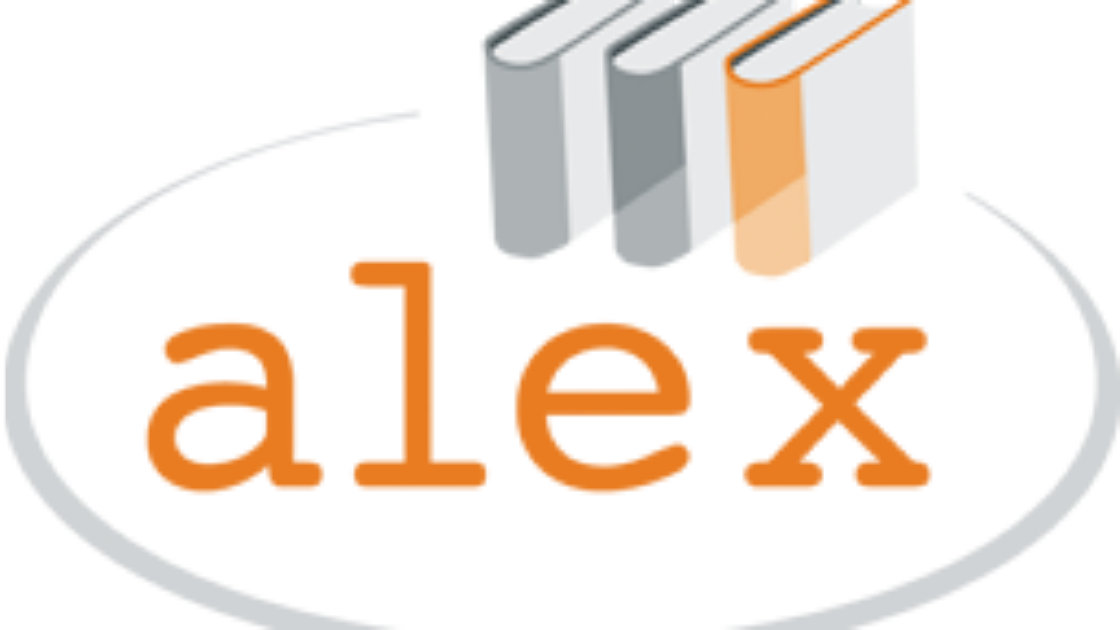 logotyp alex