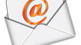 Kuvert med ett snabel-a, symbol för e-post