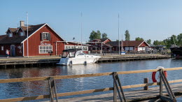 Idas Brygga - Vy från norra kanalområdet